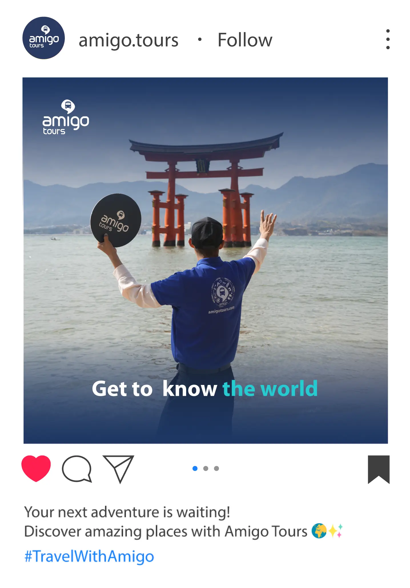 Instagram Post - Get To Know The World
